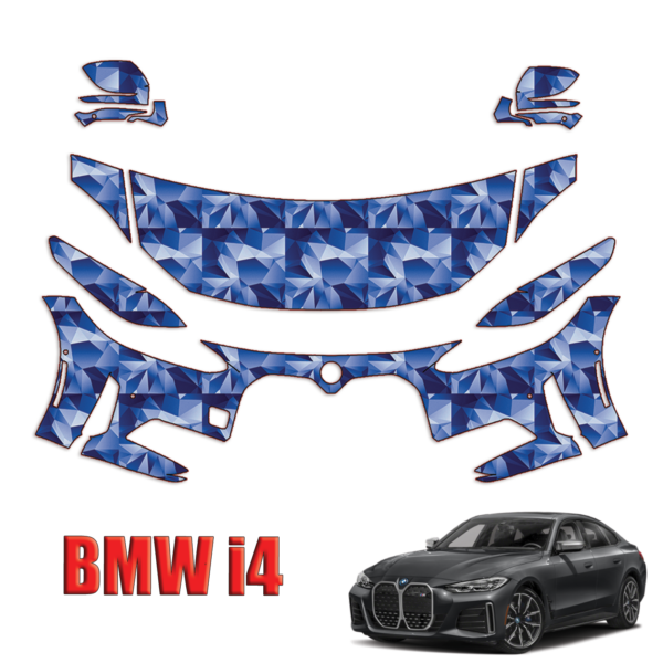 2022-2024 BMW i4 Sport Precut Paint Protection Kit – Partial Front