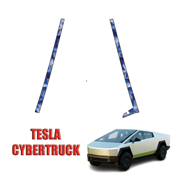 2024-2025 Tesla Cybertruck Precut Paint Protection Kit – A Pillars