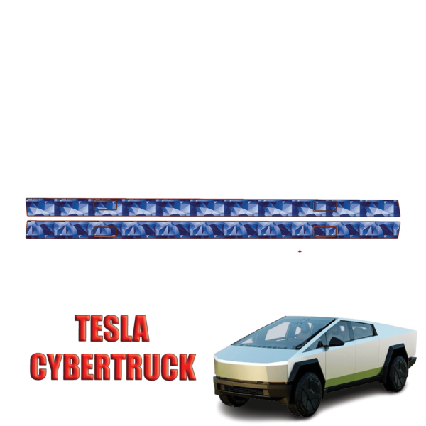 2024-2025 Tesla Cybertruck Precut Paint Protection Kit PPF – Rocker Panels