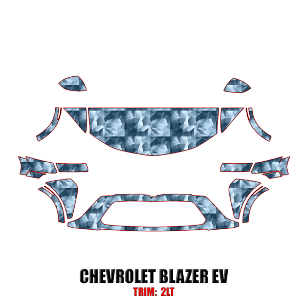 2024-2025 Chevrolet Blazer EV Precut Paint Protection PPF Kit – Partial Front