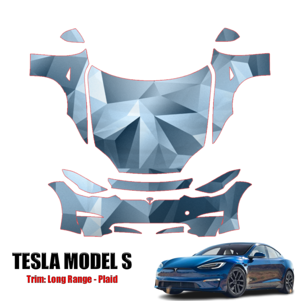 2023-2024 Tesla Model S PreCut Paint Protection Kit – Full Front