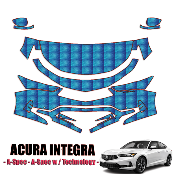 2023-2024 Acura Integra Precut Paint Protection Kit – Partial Front