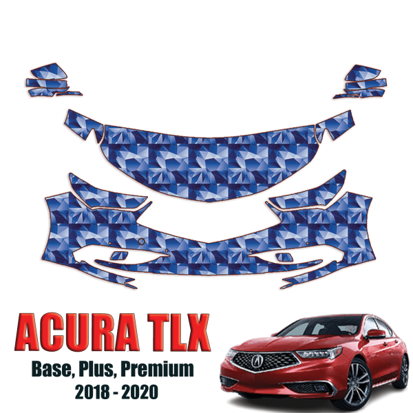 2018-2020 Acura TLX Precut Paint Protection Kit PPF – Partial Front