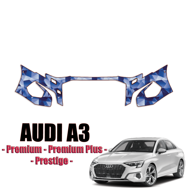 2021-2024 Audi A3 Precut Paint Protection PPF Kit – Front Bumper