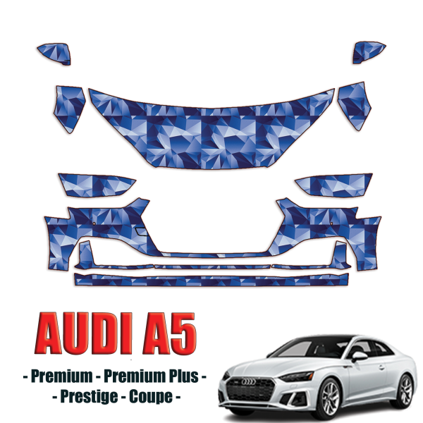 2020 Audi A5 Coupe Precut Paint Protection Kit – Partial Front