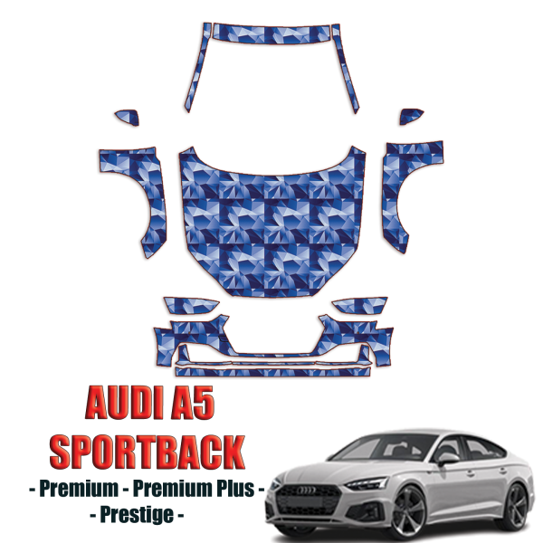 2020-2024 Audi A5 Sportback Precut Paint Protection Kit – Full Front+