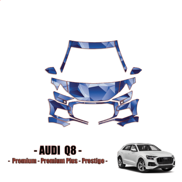 2019-2024 Audi Q8 Precut Paint Protection Kit – Partial Front +