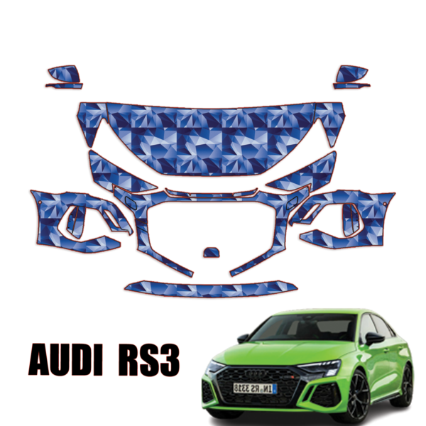 2022-2024 Audi RS3 Precut Paint Protection Kit – Partial Front