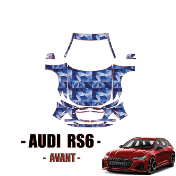 2021-2024 Audi RS6 Avant Precut Paint Protection Kit – Full Front+