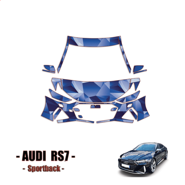 2021-2024 Audi RS7 Precut Paint Protection Kit – Partial Front+