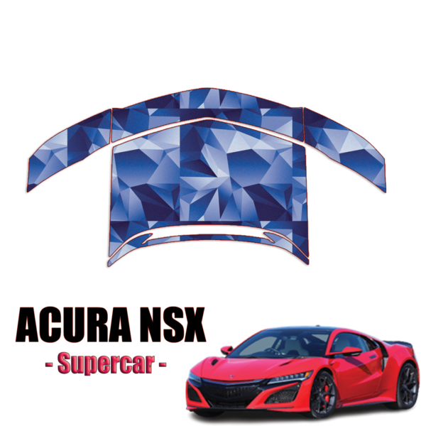 2017-2021 Acura NSX-Supercar -Paint Protection Kit PPF-Tailgate (Assembly)