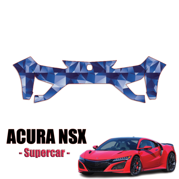 2017-2021 Acura NSX-Supercar Precut Paint Protection Kit – Rear Bumper