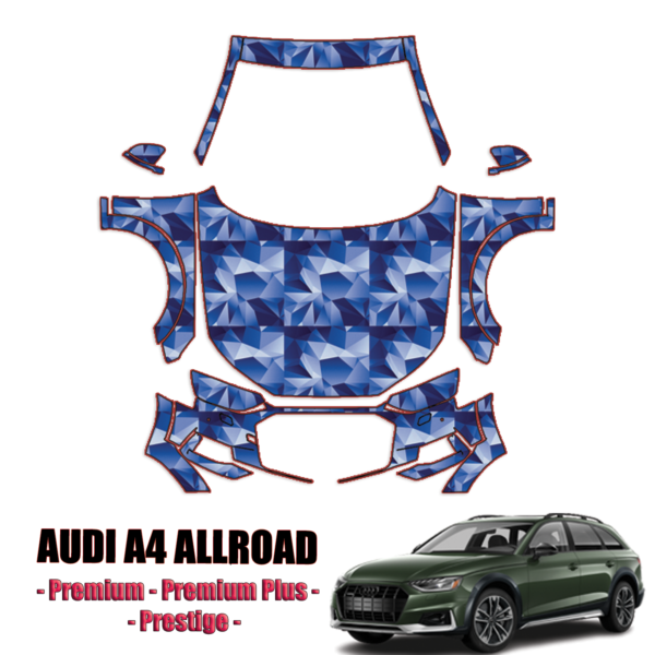 2020-2024 Audi A4 Allroad Precut Paint Protection Kit – Full Front+