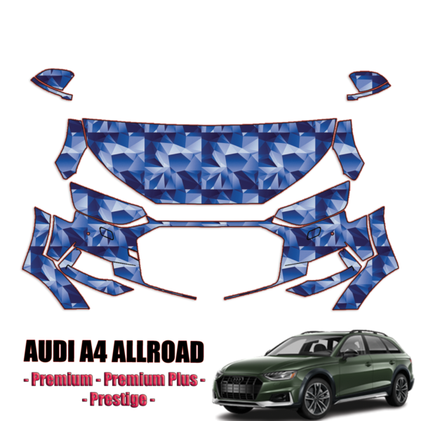 2020-2024 Audi A4 Allroad Precut Paint Protection Kit – Partial Front