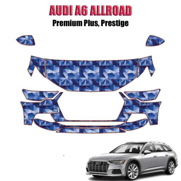 2020-2024 Audi A6 Allroad Precut Paint Protection Kit – Partial Front
