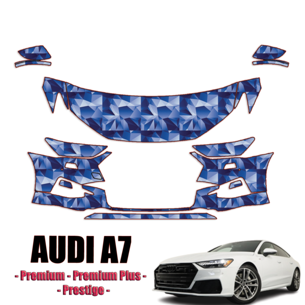 2019 Audi A7 Precut Paint Protection Kit – Partial Front