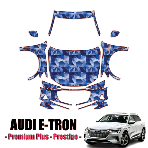 2019-2021 Audi E-Tron Precut Paint Protection Kit – Full Front+