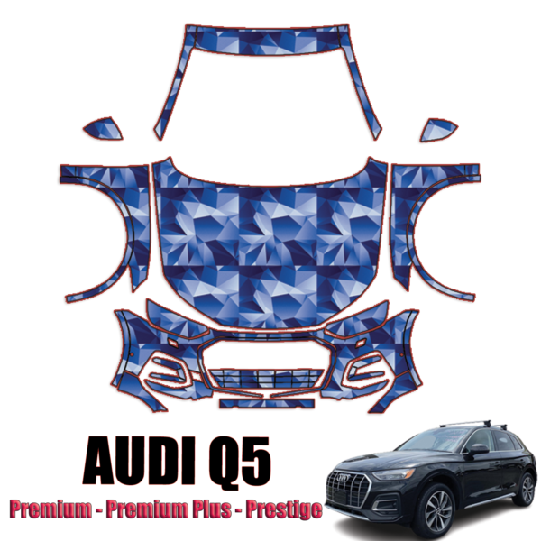 2021-2024 Audi Q5 Precut Paint Protection Kit – Full Front+
