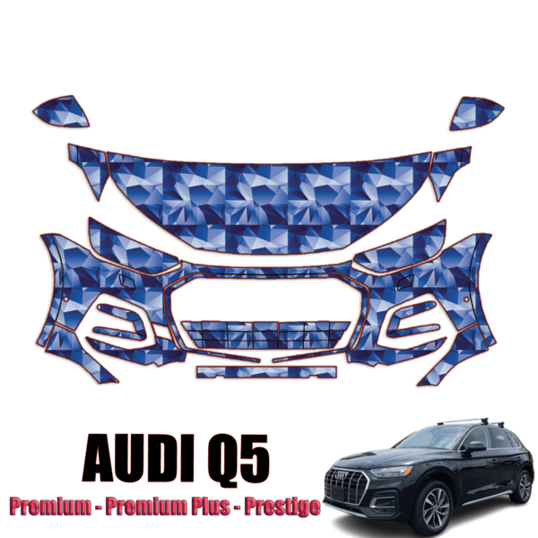 2021-2024 Audi Q5 Sportback Precut Paint Protection Kit – Partial Front