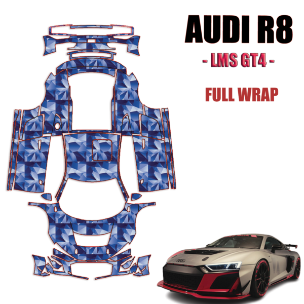 2020-2022 Audi R8 LMS GT4 Precut Paint Protection Kit – Full Wrap Vehicle