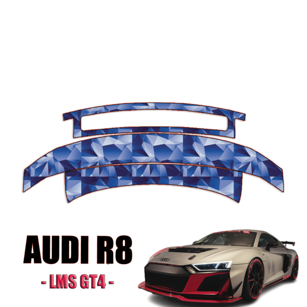 2020-2022 Audi R8 LMS GT4 Precut Paint Protection Kit  – Tailgate (Assembly)