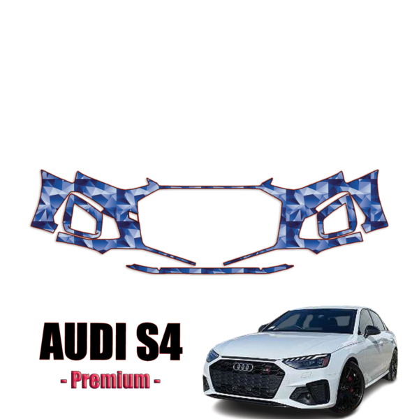2020-2024 Audi S4 – Premium Precut Paint Protection Kit – Front Bumper
