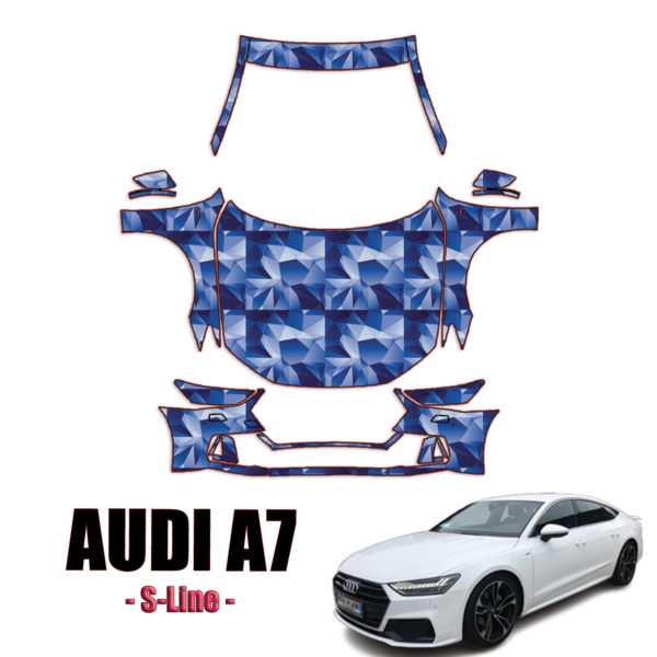 2019-2020 Audi A7 S-Line Precut Paint Protection Kit – Full Front+