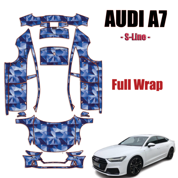 2019-2020 Audi A7 S-Line Precut Paint Protection Kit – Full Wrap Vehicle