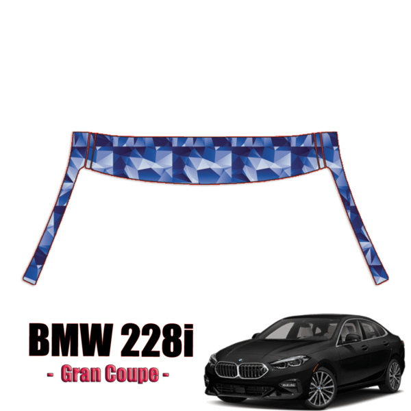 2022-2024 BMW 228i Gran Coupe Paint Protection Kit – A Pillars + Rooftop