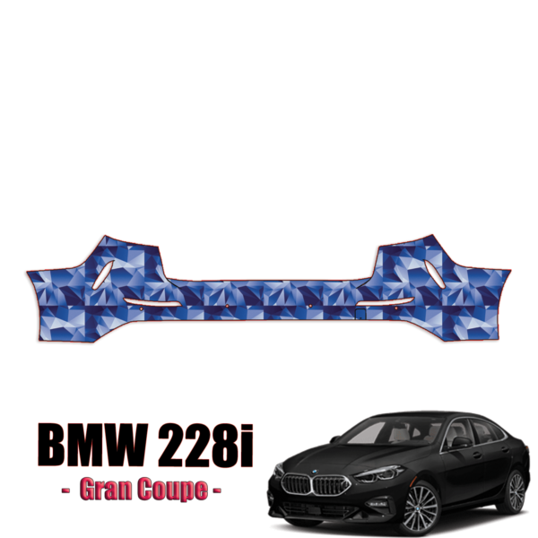 2022-2024 BMW 228i Gran Coupe Precut Paint Protection Film – Rear Bumper
