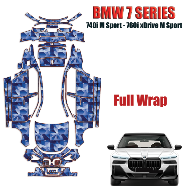 2023-2024 BMW 7 Series M Sport Paint Protection Kit – Full Wrap Vehicle