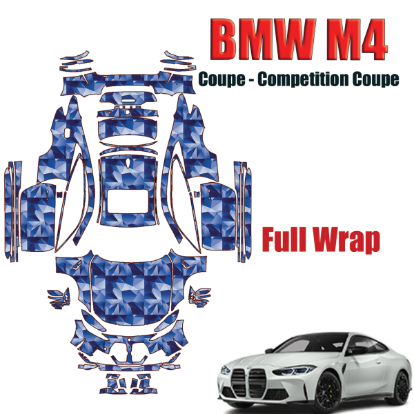 2021-2024 BMW M4 Precut Paint Protection PPF Kit – Full Wrap Vehicle