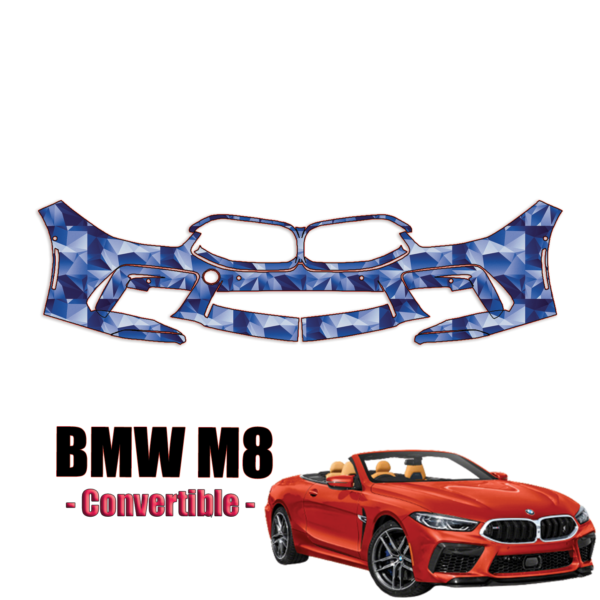 2020-2024 BMW 8 Series M8 Competition Precut Paint Protection PPF Kit – Front Bumper