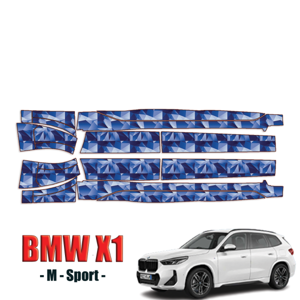 2023-2024 BMW X1 M-Sport Precut Paint Protection Kit – Rocker Panels