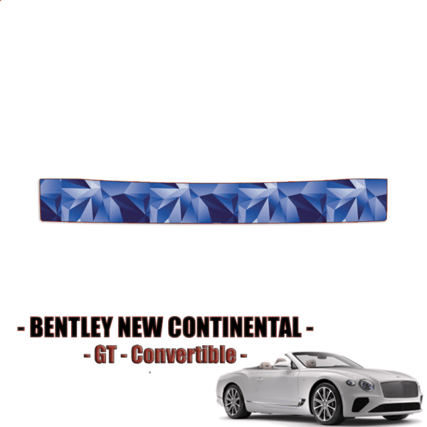 2019-2024 Bentley New Continental GT – GT Speed, GT V8, GT Mulliner Precut Paint Protection Kit – Bumper Step