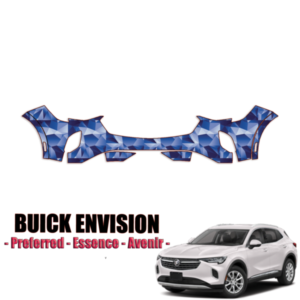 2021-2024 Buick Envision – Preferred, Essence, Avenir Precut Paint Protection Kit – Front Bumper