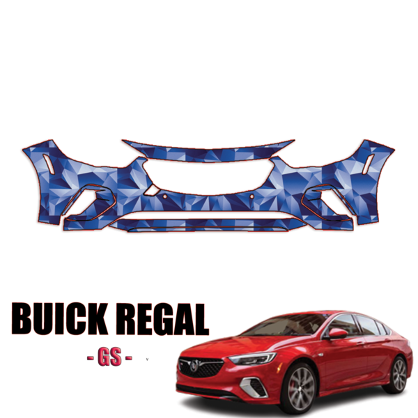 2018-2024 Buick Regal – GS Precut Paint Protection Kit – Front Bumper