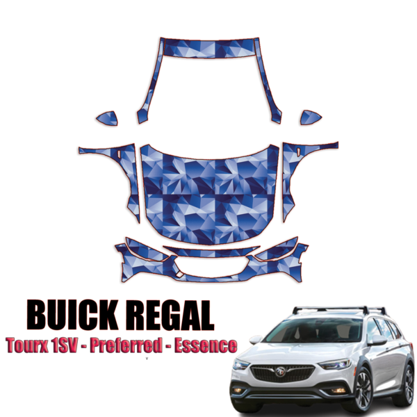 2018-2020 Buick Regal TourX Precut Paint Protection Kit – Full Front+