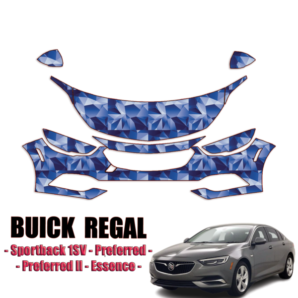 2018-2024 Buick Regal – Sportback 1 SV PPF Kit Precut Paint Protection Kit – Partial Front