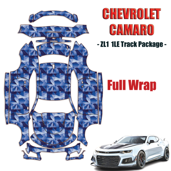 2018-2024 Chevrolet Camaro ZL1 1LE Track Precut Package Paint Protection Kit – Full Wrap Vehicle