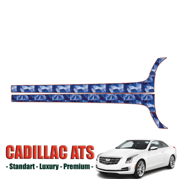 2015-2024 Cadillac ATS Base Coupe – Standard, Luxury, Performance, Premium Precut Paint Protection Kit – Rocker Panels