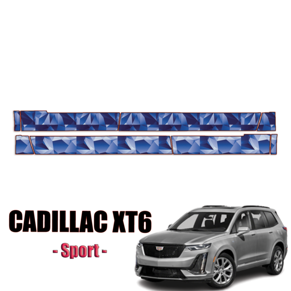 2020-2024 Cadillac XT6 – Sport Precut Paint Protection Kit – Rocker Panels
