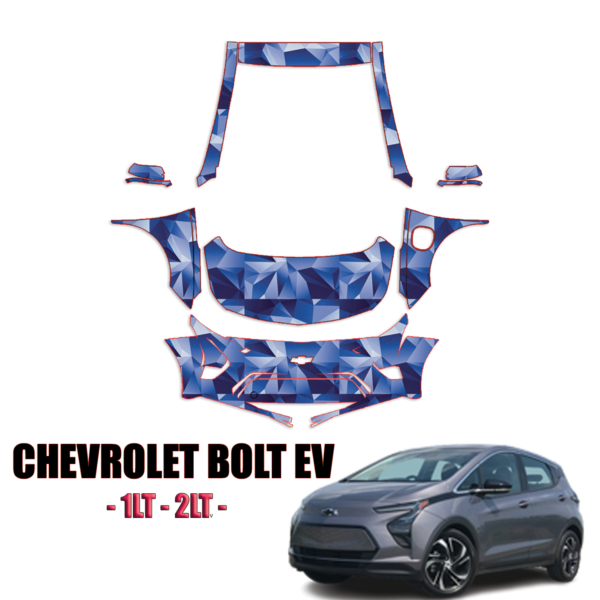 2022-2024 Chevrolet Bolt EV – Pre Cut Paint Protection PPF Kit – Full Front