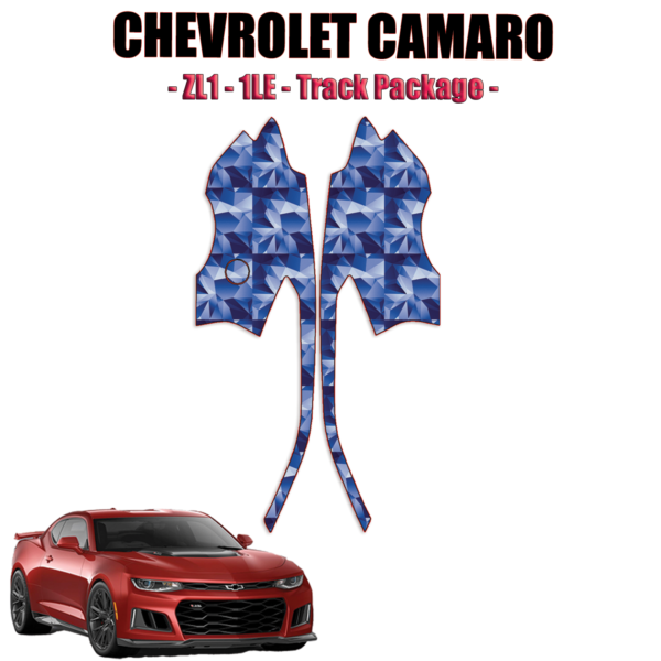2018-2024 Chevrolet Camaro Precut Paint Protection PPF Kit – Quarter Panels