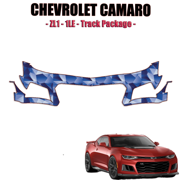 2018-2024 Chevrolet Camaro Precut Paint Protection PPF Kit – Front Bumper