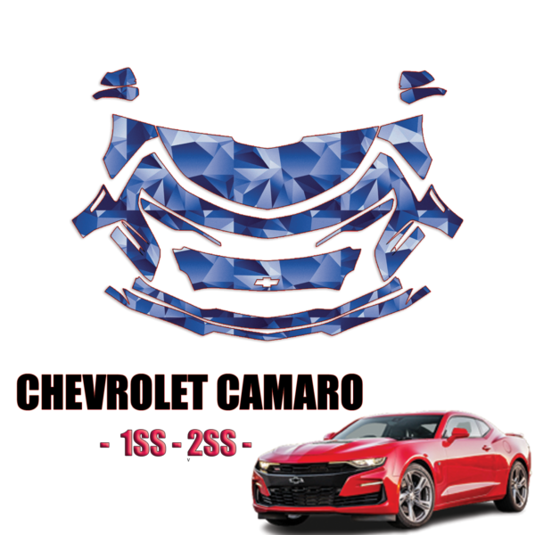 2019-2024 Chevrolet Camaro 1SS, 2SS Precut Paint Protection Kit – Partial Front