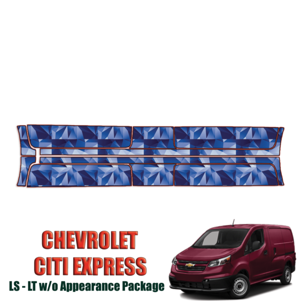 2015-2024 Chevrolet City Express Precut Paint Protection PPF Kit – Rocker Panels