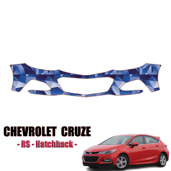 2017-2018 Chevrolet Cruze RS Hatchback Precut Paint Protection Kit – Front Bumper