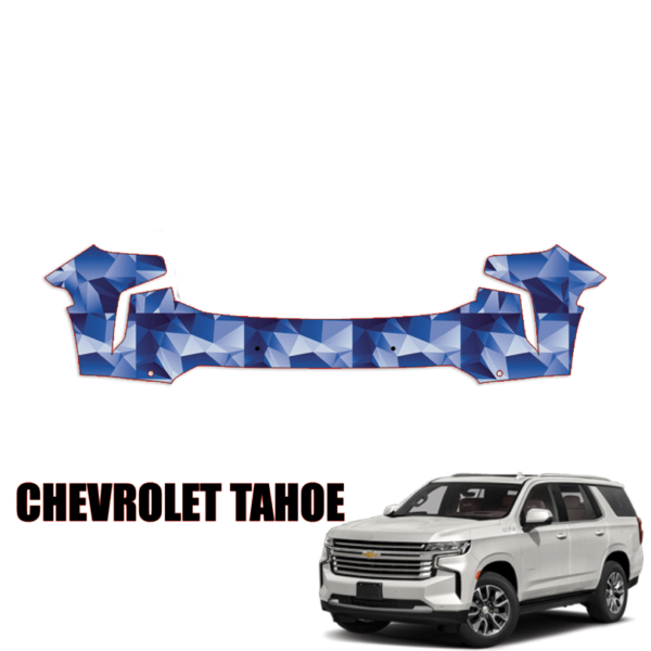 2021-2024 Chevrolet Tahoe Precut Paint Protection PPF Kit – Front Bumper