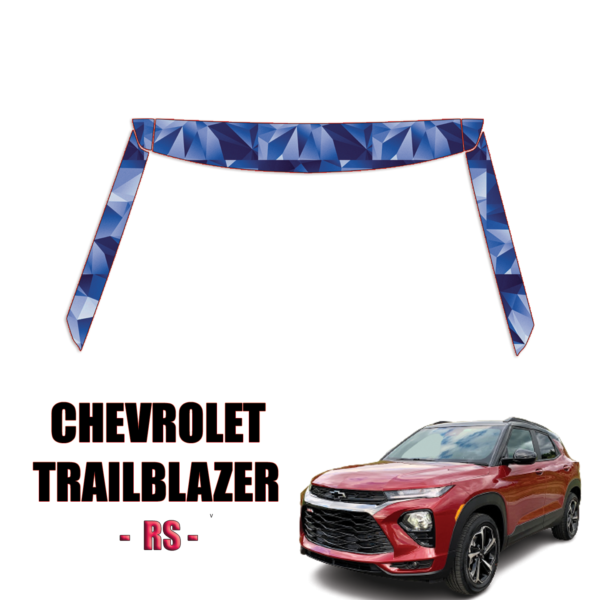 2021-2024 Chevrolet Trailblazer RS Paint Protection PPF Kit – A Pillars + Rooftop